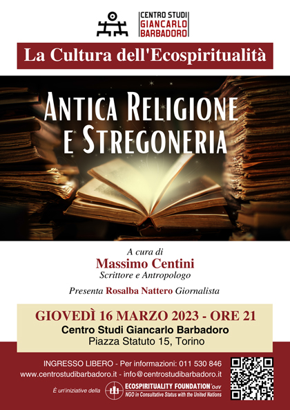 Centro Studi Giancarlo Barbadoro: conferenza a cura di Massimo Centini "Antica Religione e Stregoneria" - 16/03/2023